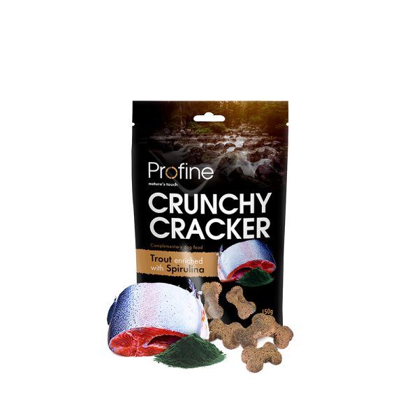 Profine Dog Crunchy Cracker Trout&Spirulina 150 g 150gr
