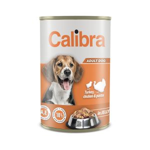 Calibra Dog can turkey-chicken-pasta in jelly 1240grCalibra Dog can turkey-chicken-pasta in jelly 1240gr