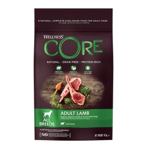 Wellness Core Adult Lamb Ξηρά Τροφή χωρίς Σιτηρά για Ενήλικους Σκύλους με Αρνί 10kgWellness Core Adult Lamb Ξηρά Τροφή χωρίς Σιτηρά για Ενήλικους Σκύλους με Αρνί 10kg