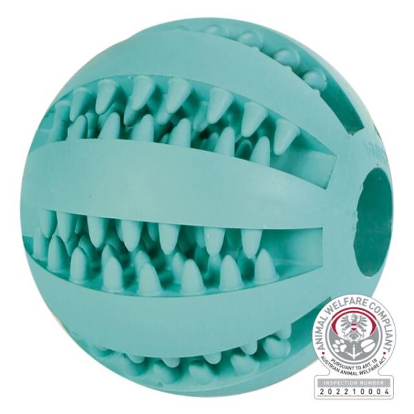 Trixie Μπάλα Μπέιζμπολ Denta Fun Ball με γεύση μέντας 7cm