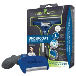 FURminator Tool Βούρτσα Small για Κοντότριχους Σκύλους με Ξυράφι για Απομάκρυνση Τριχών